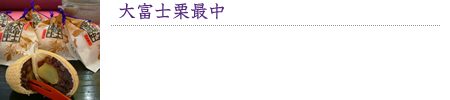 大富士栗最中