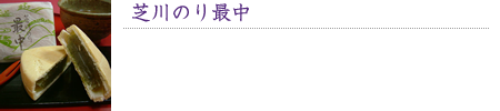 芝川のり最中